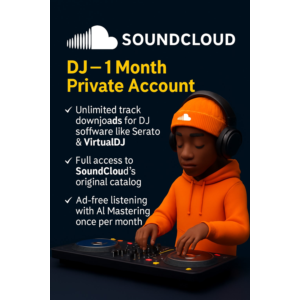 🔥🔥SOUNDCLOUD DJ 1 МЕСЯЦ ЧАСТНЫЙ АККАУНТ 🔥💯💯