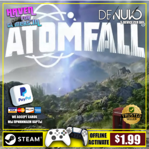 ATOMFALL STEAM OFFLINE 🚀 24/7 Steam Guard 🔥DENUVO