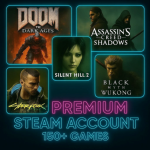 Hollow Knight Silksong 150 в 1 Премиум аккаунт Steam