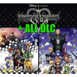 ・KINGDOM HEARTS -HD 1.5+2.5 REMIX-・ВСЕ DLC・STEAM・PC・