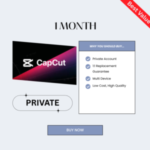 CAPCUT PRO ЧАСТНЫЙ 30 ДНЕЙ | 1 МЕСЯЦ