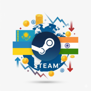 Изменить регион STEAM Казахстан/Украина/Индия (STEAM)