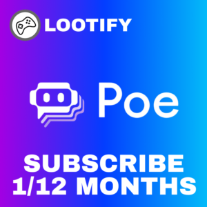 🧬 POE AI Подписка ⭐️ 1/12 Месяцев ✅ на Ваш Аккаунт