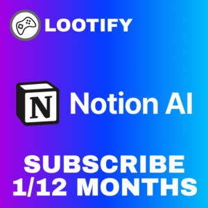 🧬 Notion AI Подписка ⭐️ 1/12 Месяцев ✅ на Ваш Аккаунт