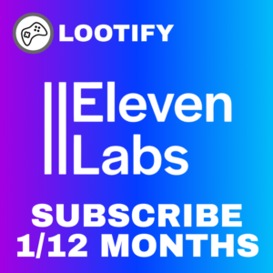 🧬 ElevenLabs ⭐️ Подписка 1/12 месяцев на Ваш аккаунт