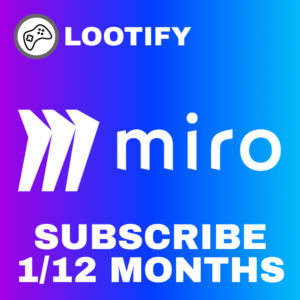 🌊 Miro 🎉 Подписка 1/12 месяцев 📲 на Ваш Аккаунт