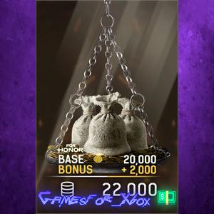 ☀️22,000 Steel Credits Pack – FOR HONOR XBOX DLC