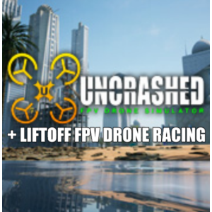・UNCRASHED: FPV DRONE SIMULATOR+LIFTOFF®: FPV・STEAM・PC