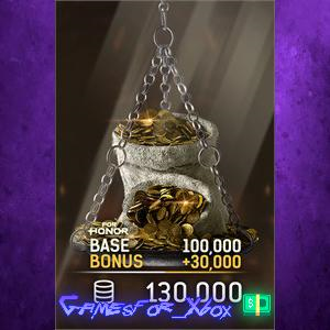 ☀️130,000 Steel Credits Pack – FOR HONOR XBOX DLC