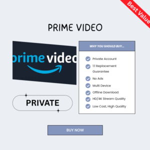 PRIME VIDEO PRIVATE GLOBAL 30 ДНЕЙ | 1 МЕСЯЦ