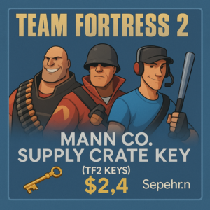 Ключ от ящика с припасами компании Mann Co. TF2