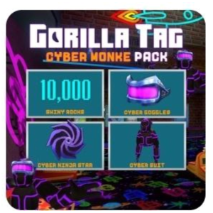 Cyber Monke Pack Gorilla Tag Oculus quest 2 3 s