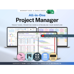 Комплексное управление проектами — Google Таблицы и Exc
