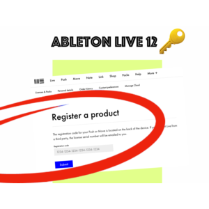 Ableton Live 12 Lite/ 100% официальный ключ/ Лицензия