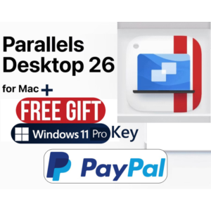 Parallels Desktop 26 Pro for Mac 4 года + Paypal