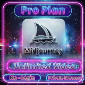 Midjourney Pro Plan Неограниченное количество видео Еже