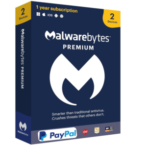 Malwarebytes Premium 2 устройства, ключ на 18 месяцев