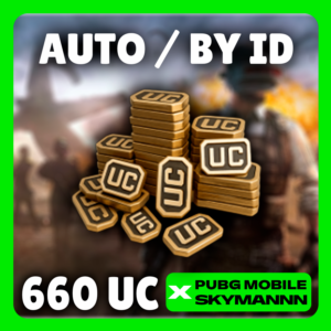 24/7 АВТО | 660 UC ПО ID | PUBG Mobile GLOBAL