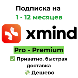 Подписка Xmind | Pro/Premium 1 месяц