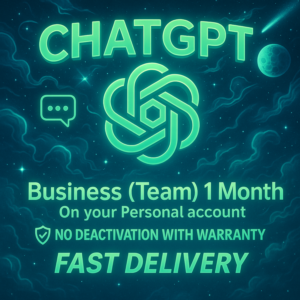 ChatGPT 5 Team - Plus / 1 месяц / быстрое приглашение