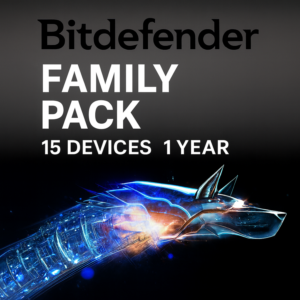 Bitdefender Family Pack 15 устройств 1 год