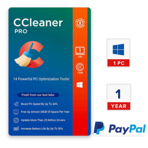 CCleaner Professional 2025 Windows 1 ПК 1 года Ключ