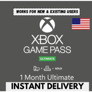 Xbox Game Pass Ultimate  1M US Auto Delivery