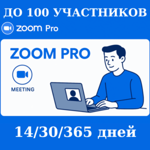 АПГРЕЙД ZOOM WORKPLACE PRO 1 ГОД | ДО 100 УЧАСТНИКОВ