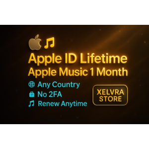 Apple ID + Apple Music 1М 🎵 | Любая страна Lifetime ID