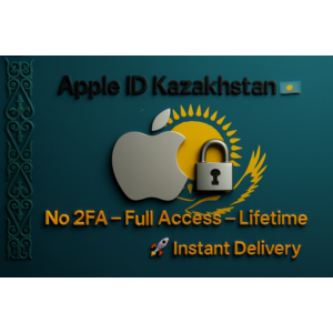 🇰🇿 Apple ID Казахстан Без 2FA Полный Доступ Мгновенно