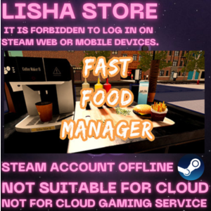 Fast Food Manager Стим Оффлайн На 90 дней