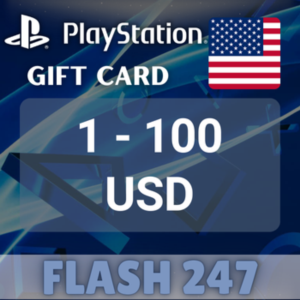 Подарочная карта PlayStation US | 1–100 USD АВТО 24/7