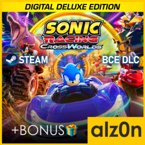 🟥Sonic Racing: CrossWorlds - Deluxe Ed.・STEAM・ГАРАНТИЯ