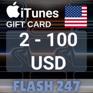 Подарочная карта Apple (США) | 2 – 100 долларов США