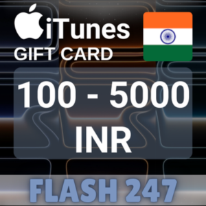 Подарочная карта Apple и iTunes | 100–5000 индийских ру