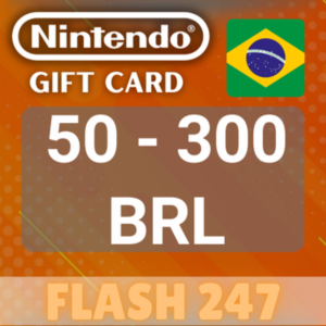Подарочная карта Nintendo eShop BR | 50–300 BRL | АВТО
