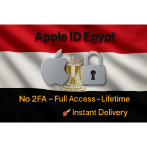 🇪🇬 Apple ID Египет Без 2FA Полный Доступ Мгновенно 🚀