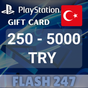 Подарочная карта PlayStation TR | 250–5000 TRY | АВТО