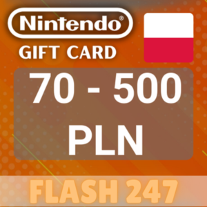 Подарочная карта Nintendo eShop PL | 70–500 злотых
