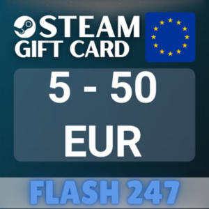 Подарочная карта Steam Wallet EU | 5–50 евро | АВТО 24/