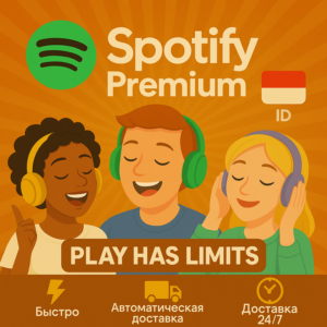 🎵Spotify Premium - 1/3/6 месяцев подписки | ID