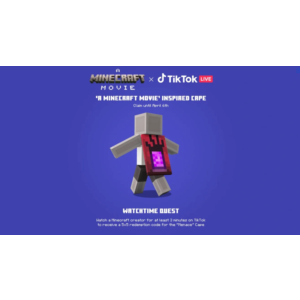 Minecraft TIKTOK Menace Cape JAVA & Bedrock