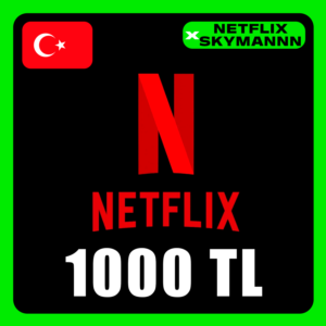 АВТО Карта пополнения Netflix 1000 TL ТУРЦИЯ 24/7