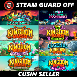 🎮 Общий аккаунт ВСЕ ЧАСТИ Kingdom Rush | Без Guard