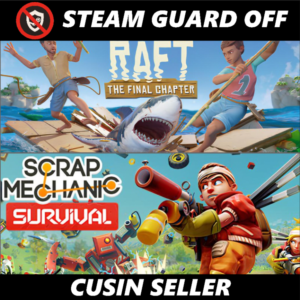 🎮 Общий аккаунт Scrap Mechanic + Raft |Без Steam Guard