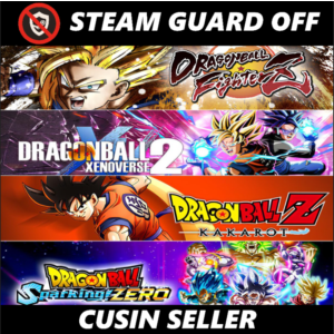 🎮 Общий аккаунт DRAGON BALL: 4 ЧАСТИ | Без Steam Guard