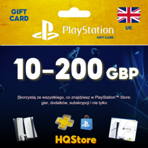 🔥 Карта PSN 10-200 фунтов (Великобритания) | Подарок
