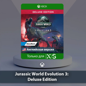 ☀️ Jurassic World Evolution 3 Deluxe 🎮 Series X|S