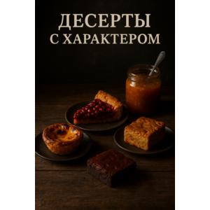 ДЕСЕРТЫ С ХАРАКТЕРОМ