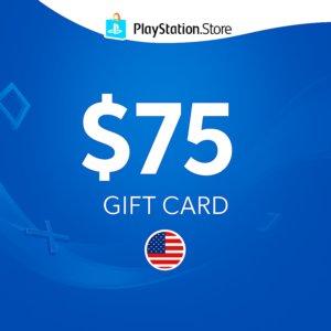 КАРТА ПОПОЛНЕНИЯ PSN США - 75 USD